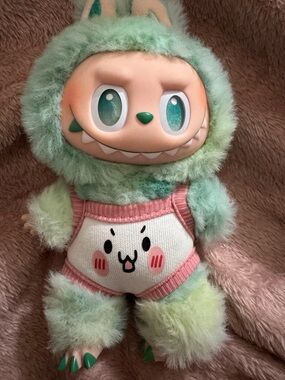 Cute Face Labubu Romper - doll NOT included